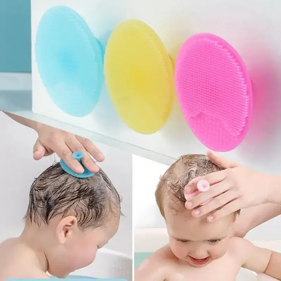Hair Care Baby - Силиконовая щетка для мытья головы младенцев