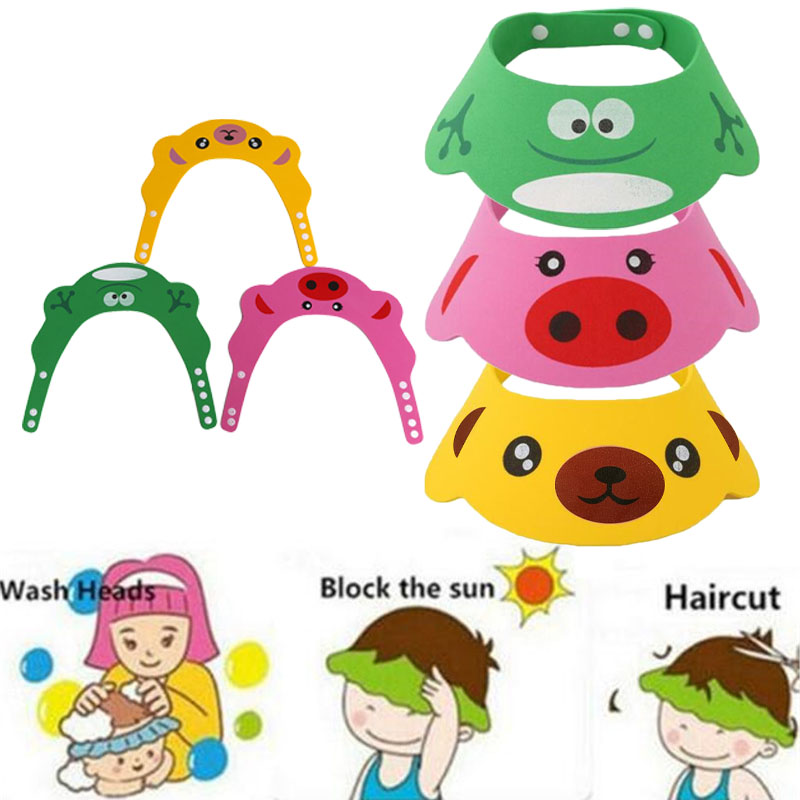Hair Care Baby - Регулируемая детская шапочка для душа, детский