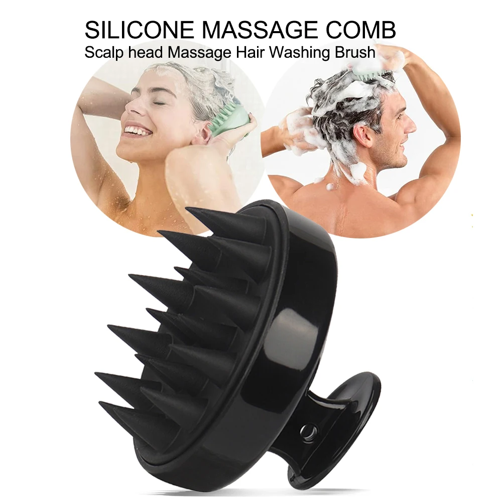 Hair Care Tonic - Силиконовая расческа для массажа головы, щетка
