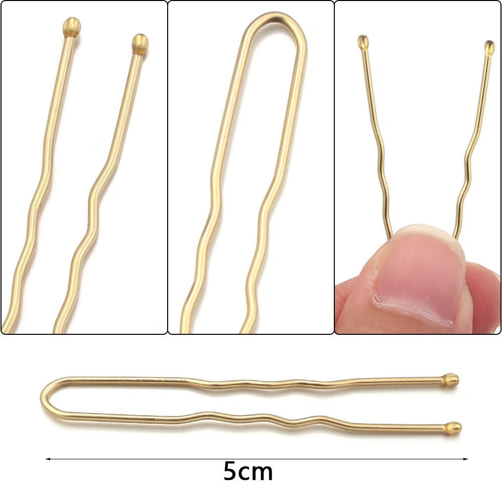 50 шт. U-образные заколки для  – обзор и цена Bobby Pin Bulk