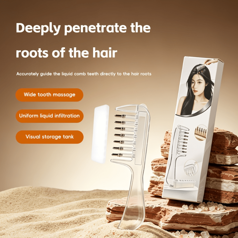 Прозрачная расческа для нанесе – обзор и цена Hair Care Tonic