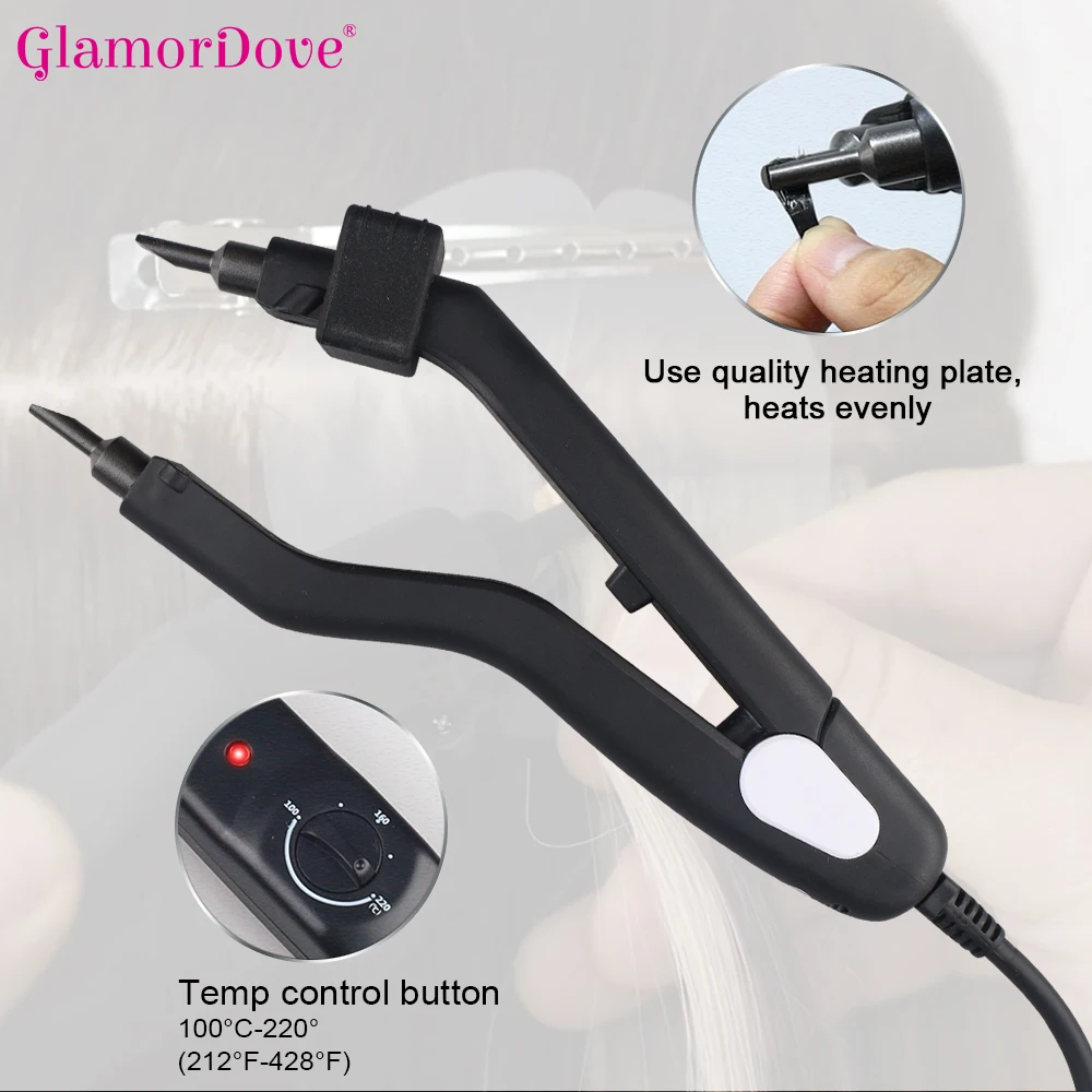 Нагревательный утюг для наращи – обзор и цена Glue Gun Hair