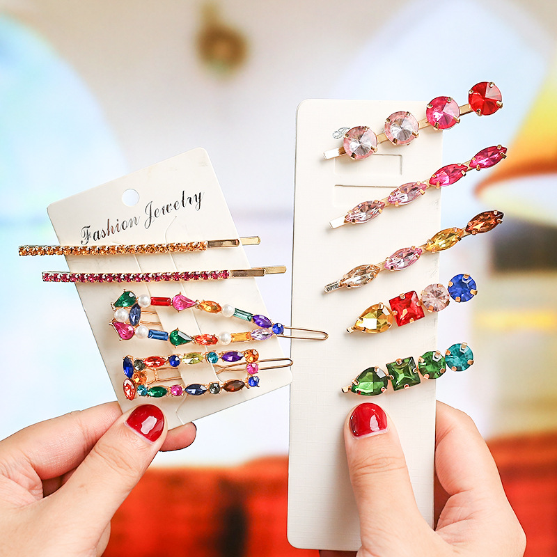 2020 новые разноцветные хруста – обзор и цена Bobby Pin Bulk