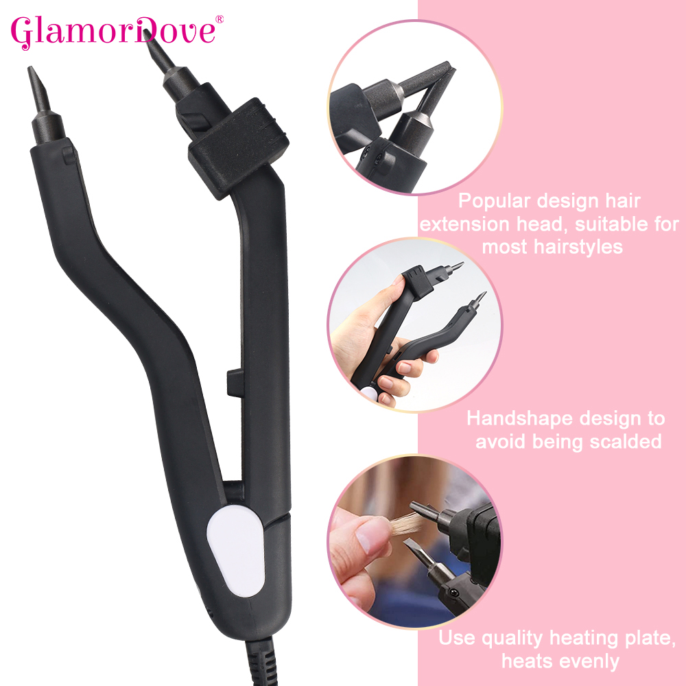 Горячий инструмент для наращив – обзор и цена Glue Gun Hair