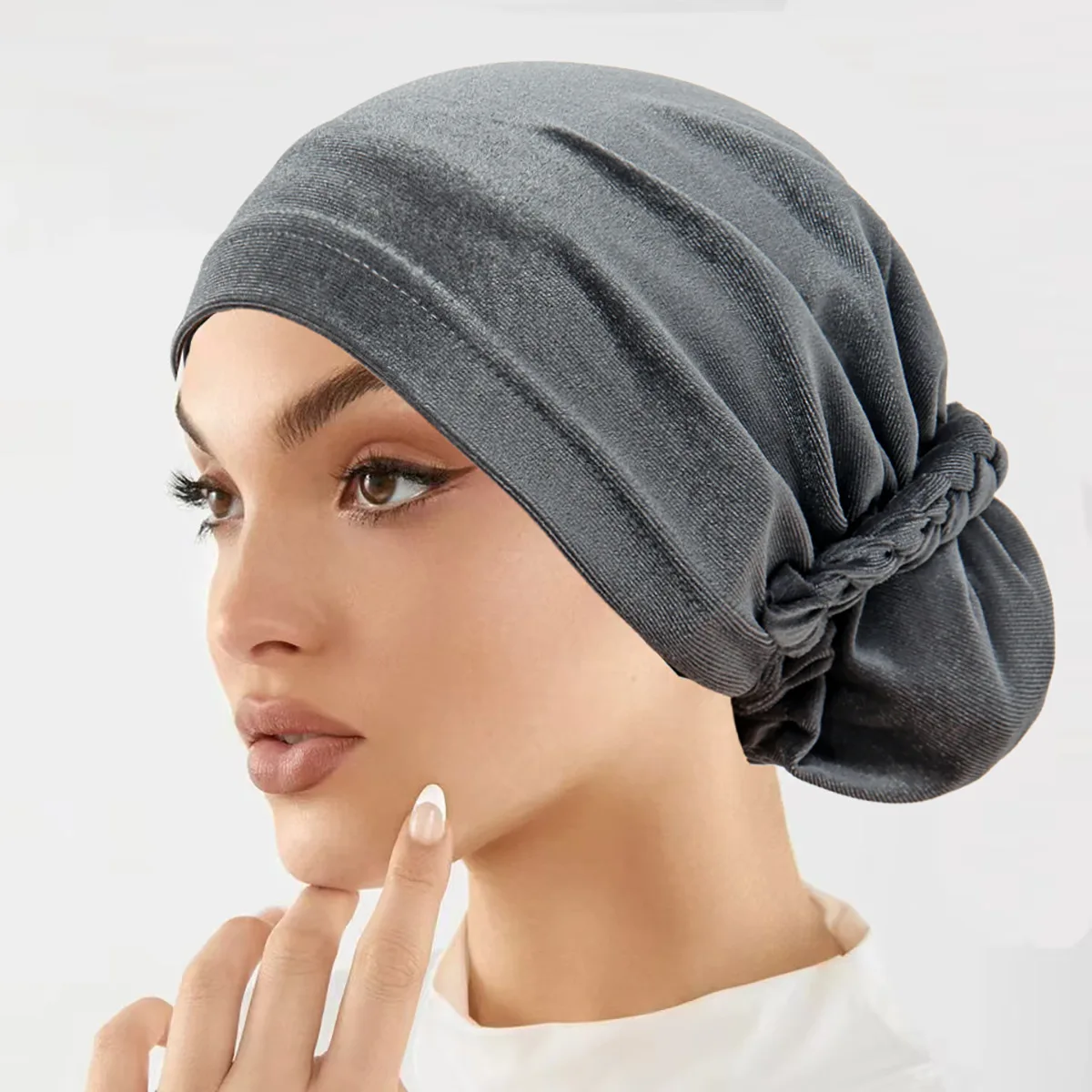 Бархатный тюрбан с индийскими  – обзор и цена Hair Care Indian