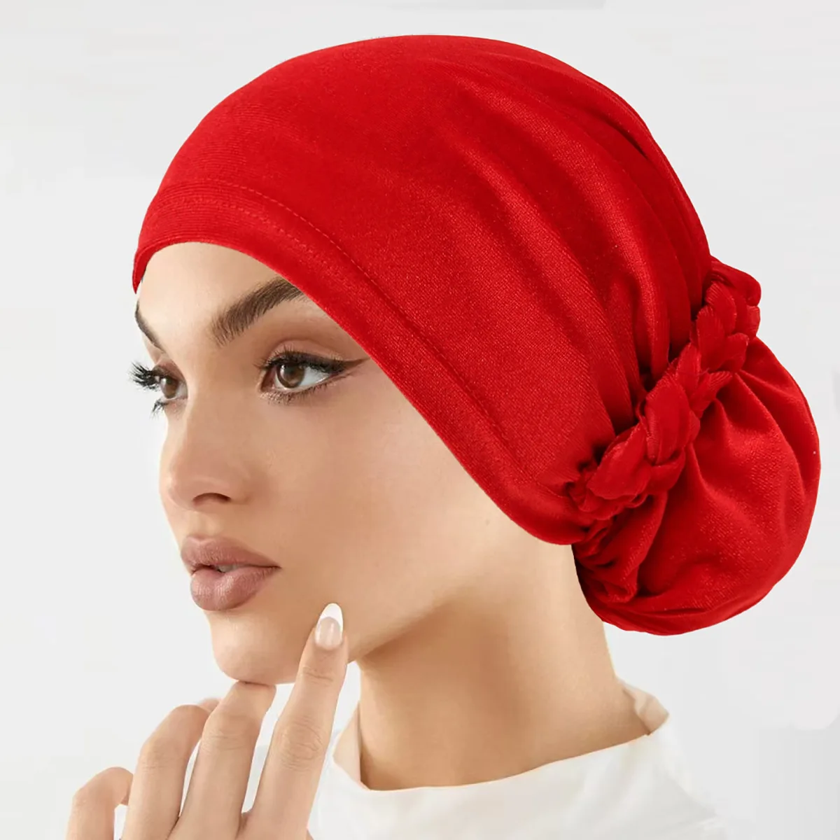 Бархатный тюрбан с индийскими  – обзор и цена Hair Care Indian