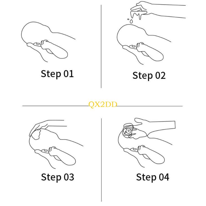 QX2D Детская силиконовая щетка – обзор и цена Hair Care Baby